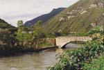 Puente sobre el ro Utcubamba